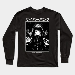 Cyberpunk Girl Long Sleeve T-Shirt